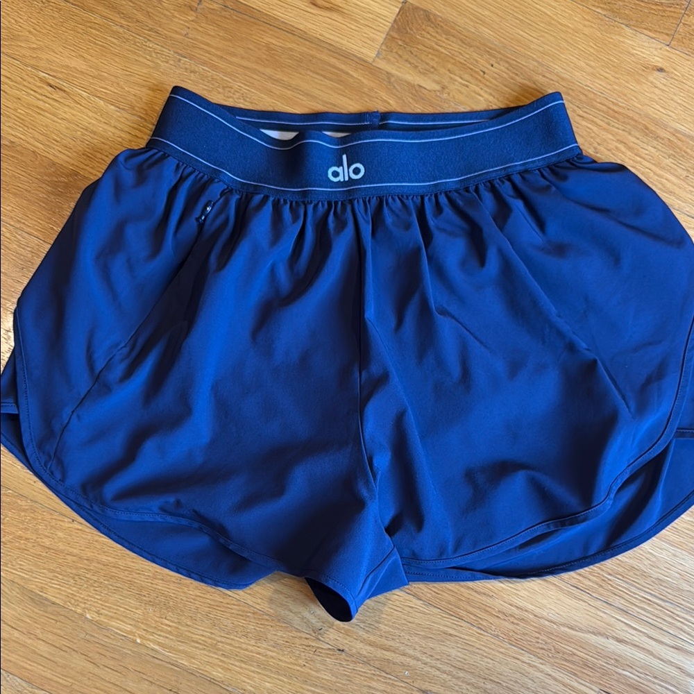ALO Match Point Shorts - navy
